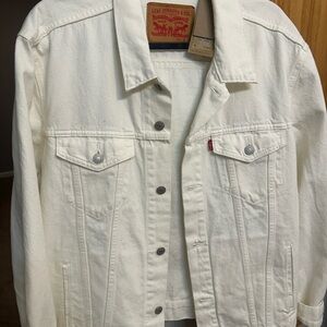 Levi's Classic White Denim Jacket